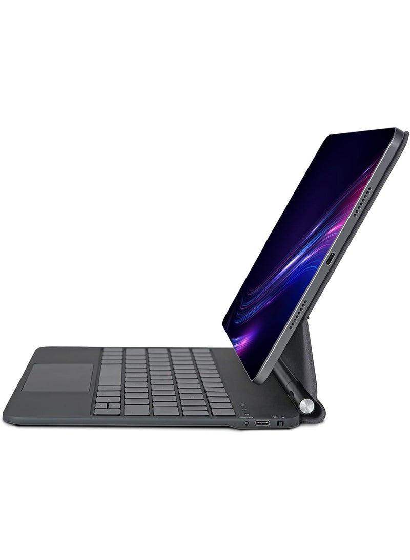 Magic Keyboard for Air 11 Inch (M2 2024/M3 2025)/5th/4th 10.9 Inch and Pro 11 Inch (1/2/3/4th) Generation Case with Keyboard, Integrated Trackpad, German (Black, iPad Air 11/4/5 & iPad Pro 11 (1/2/3/4 - Image 1