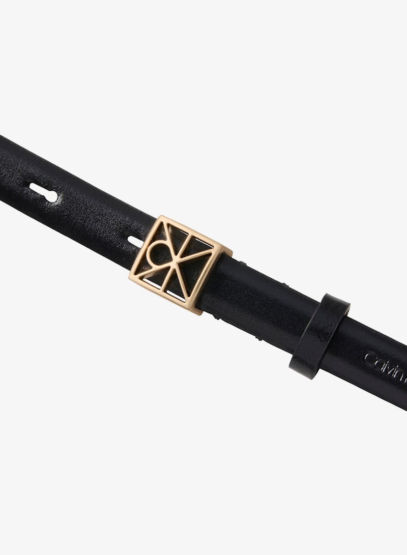CALVIN KLEIN Logo Hole Allocated Belt - Image 4