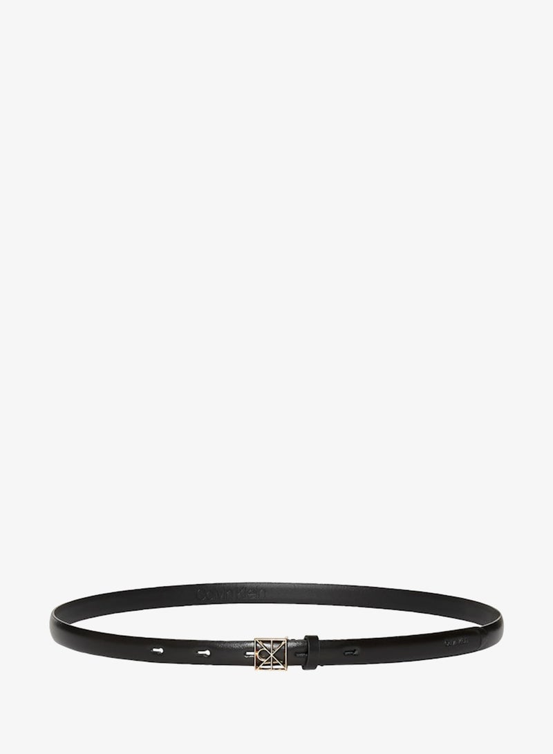 CALVIN KLEIN Logo Hole Allocated Belt - Image 1