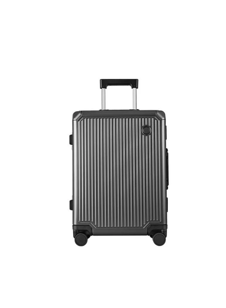 Echolac Shogun Classic 56cm 4 Double Wheel Cabin Luggage Trolley Dark Grey