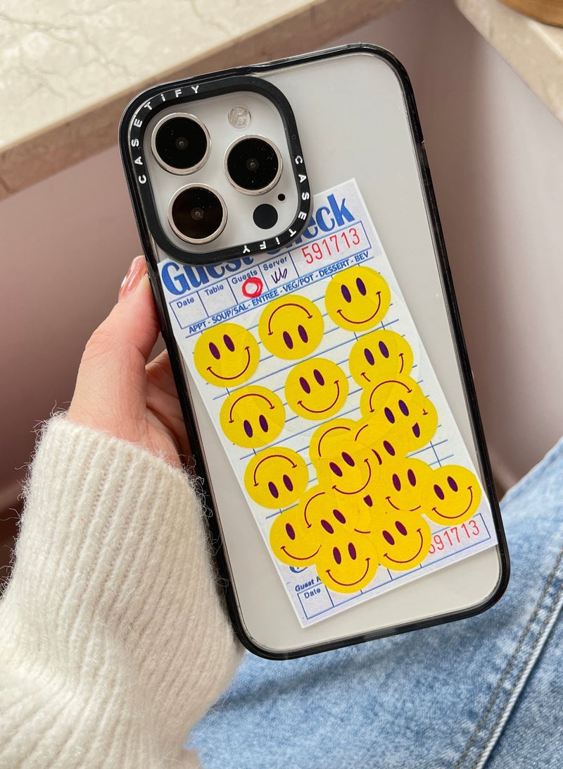 Casetify For iPhone 13 Pro Max Case MagFit Anti-Yellowing Technology Clear Black - Image 2