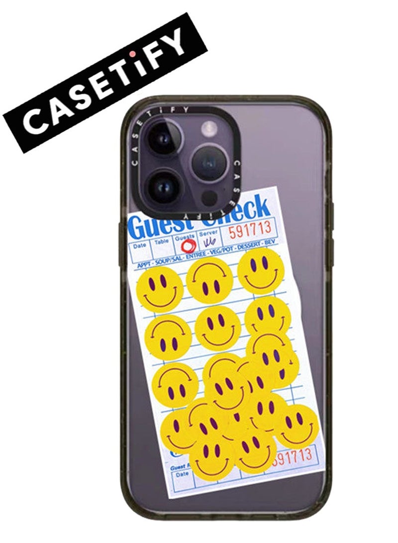 Casetify For iPhone 13 Pro Max Case MagFit Anti-Yellowing Technology Clear Black - Image 1