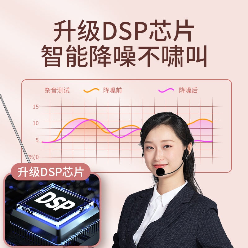 Aishomei K3 Mini Bee Loudspeaker Outdoor Tour Guide Microphone High-Power Teacher Teaching Headset - Image 4