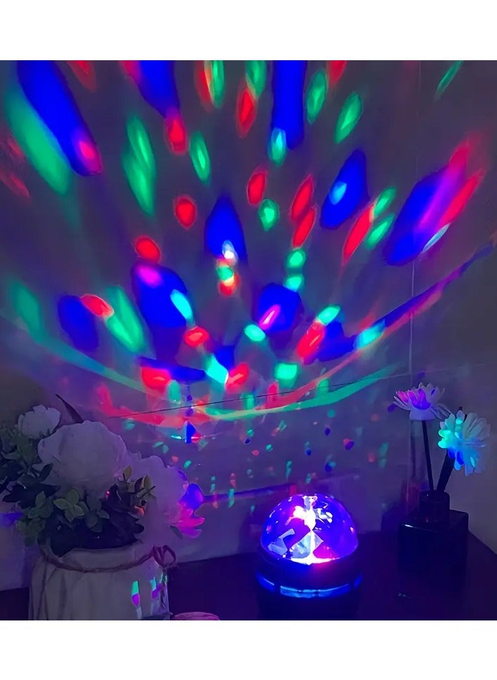 QUALITY - USB-Powered LED Projector Lamp, Decorative Ambient Room Lighting, Nightlight with Colorful Projection, for Party, Restaurant, Halloween, Christmas - Tabletop Projector Light with No Battery Included - Image 1