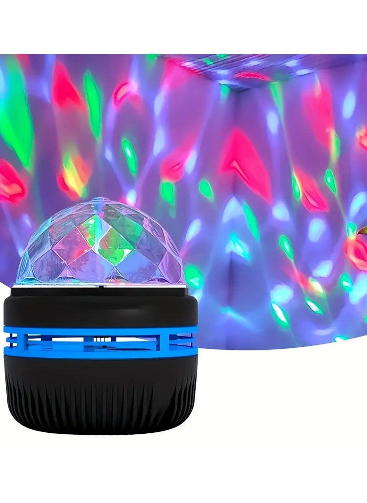 QUALITY - USB-Powered LED Projector Lamp, Decorative Ambient Room Lighting, Nightlight with Colorful Projection, for Party, Restaurant, Halloween, Christmas - Tabletop Projector Light with No Battery Included - Image 1