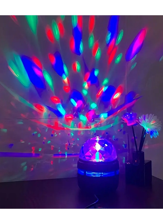 QUALITY - USB-Powered LED Projector Lamp, Decorative Ambient Room Lighting, Nightlight with Colorful Projection, for Party, Restaurant, Halloween, Christmas - Tabletop Projector Light with No Battery Included - Image 1