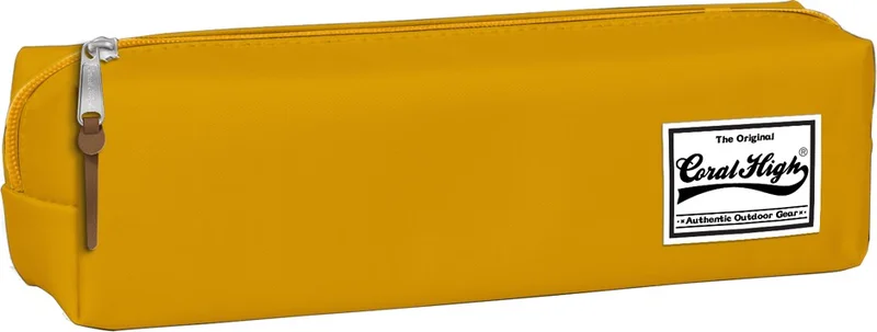 CORAL HIGH Mustard Pencil Case