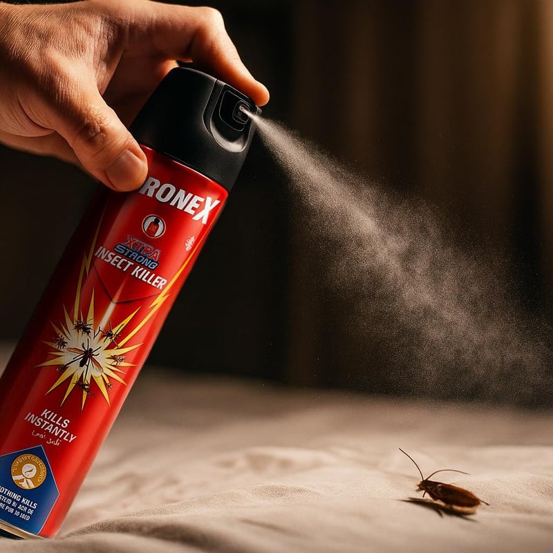 Coronex Dual-Action Insect Killer 400ml (2 Pack) - Rapid Bed Bugs Knockdown & Xtra Strong Insect Spray - Image 3