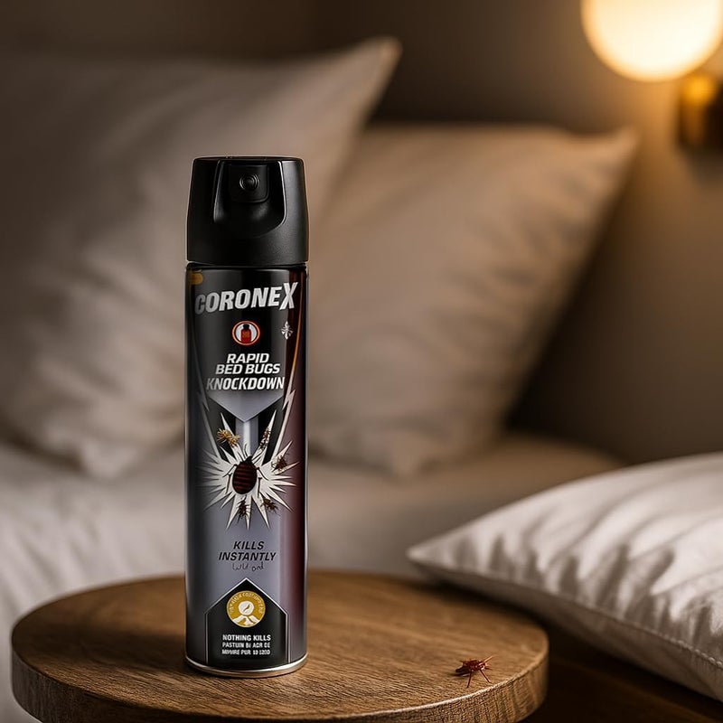 Coronex Dual-Action Insect Killer 400ml (2 Pack) - Rapid Bed Bugs Knockdown & Xtra Strong Insect Spray - Image 2