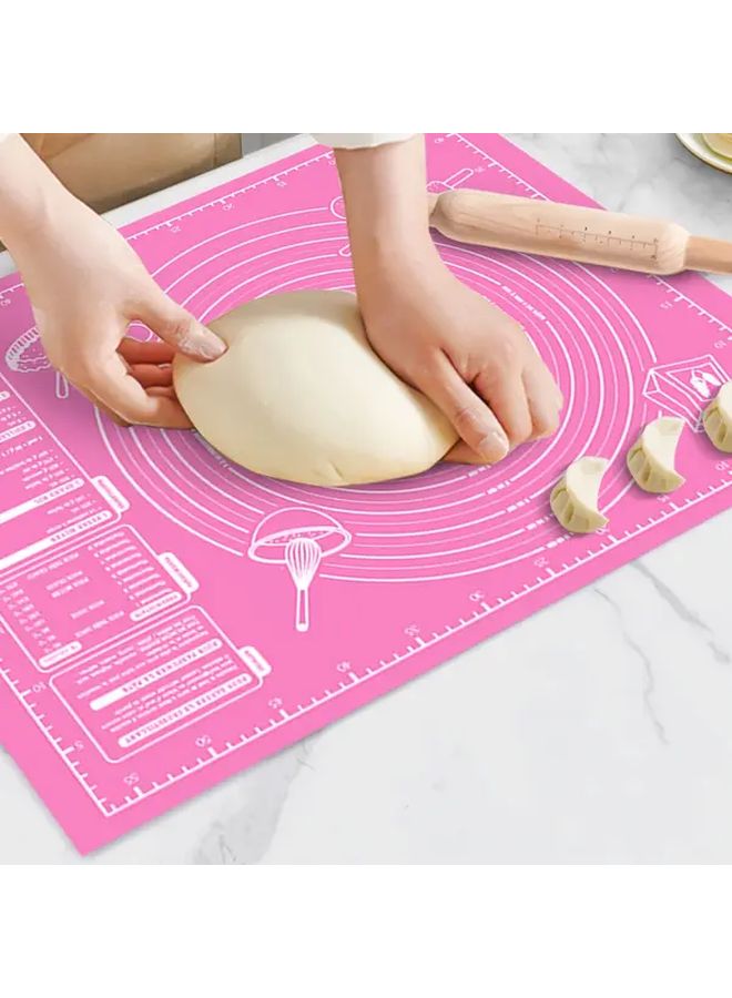 Thickened Dough Rolling Mat 23 62inch By 46 5inch Non Stick Reusable Baking Mat With Measurements - Image 1