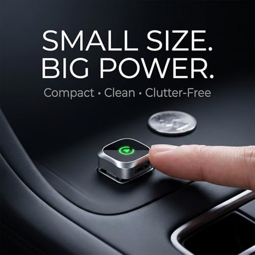 Offbeat 2-in-1 Wireless Apple CarPlay & Android Auto Adapter | BT 5.2 Connection No Delay Stable Connection| Converts Wired Android Auto/CarPlay to Wireless in Company Fitted System Post 2018 Cars - Image 3