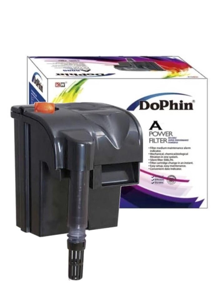 Dophin A2000 Power Filter, which is a hang-on back aquarium filter. - Image 1