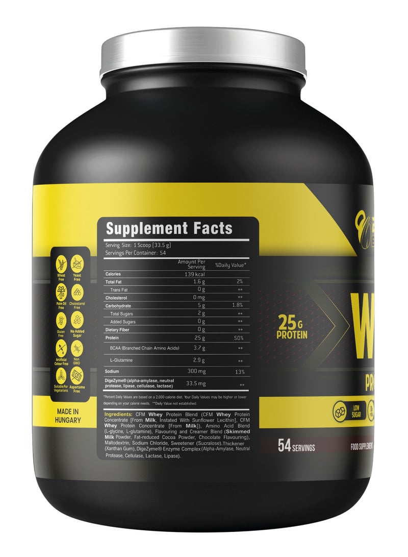 Body Builder Whey Protein, Milk Chocolate, 4 LB