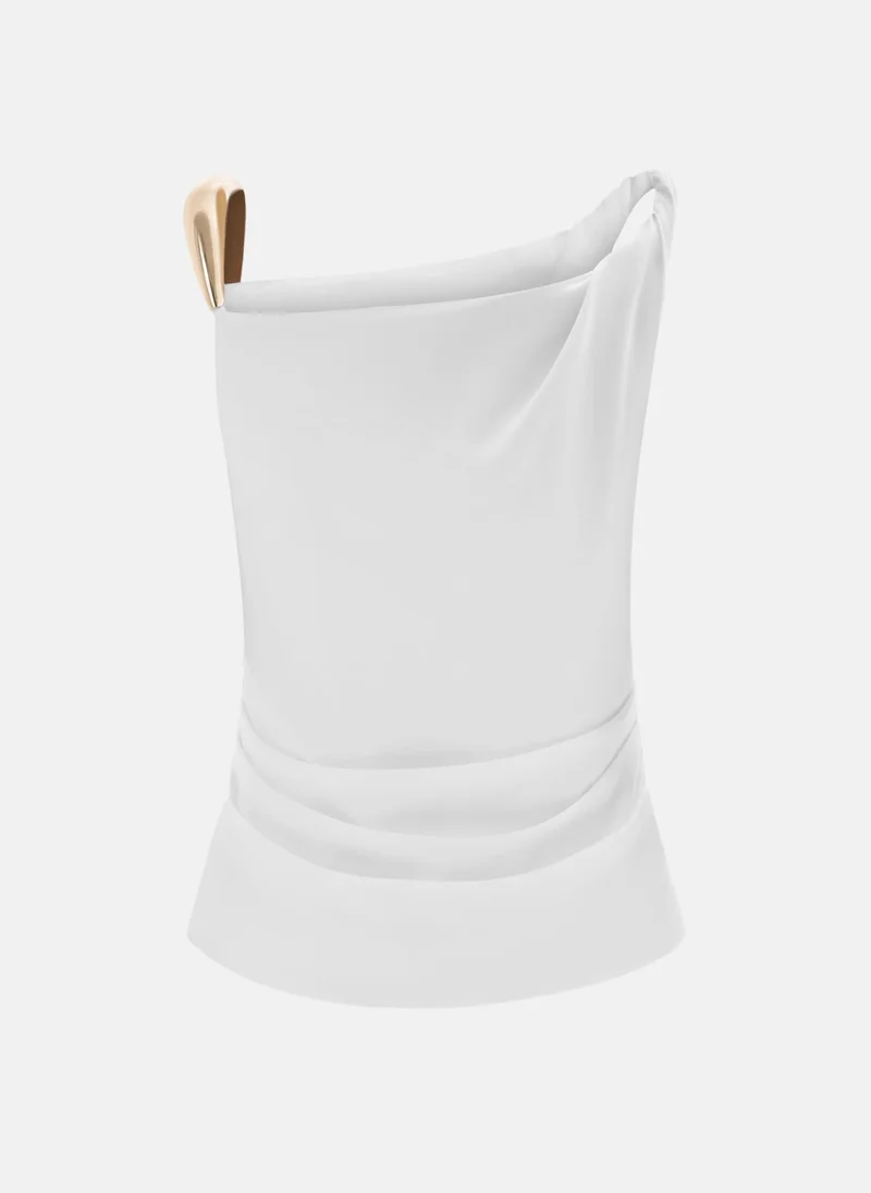 Lichi Top with metal halter