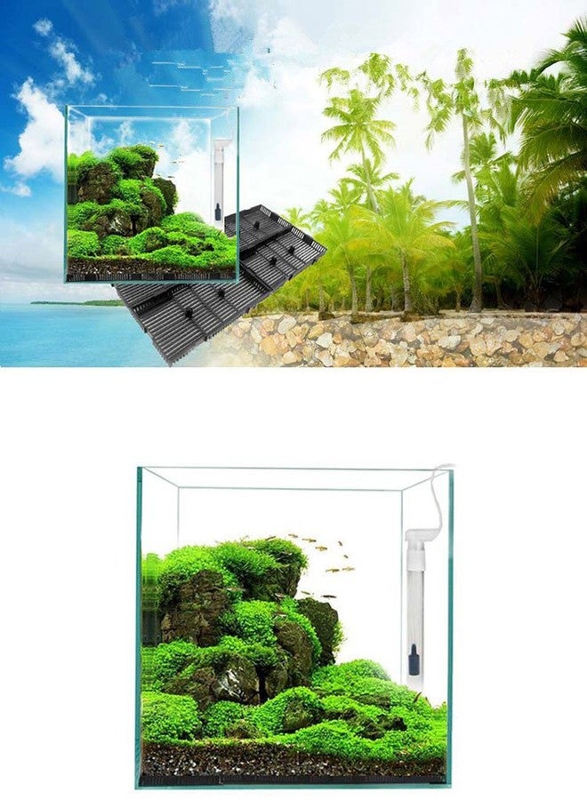 أكس أم أتش أف لوحة ترشيح بلاستيكية لقاع حوض السمك XMHF، تحت الحصى، 12 قطعة - Image 4