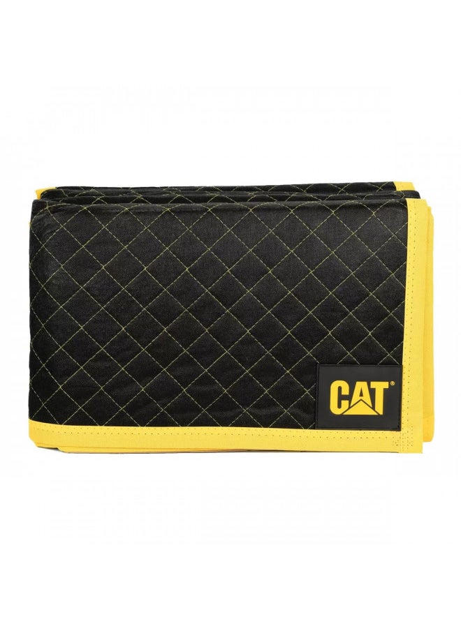 CAT Cat Utility Padded Moving Blanket, Non-Woven Cushioned Blankets, 80 Inch by 72 Inch, 4 Pack, Reinforced Stitching, Outdoors, Protection - 240030  - Image 1
