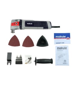 makute Electric Multi-Tool  for Cutting Grinding and Woodworking with 400W and 240V (MF121)  - Image 1
