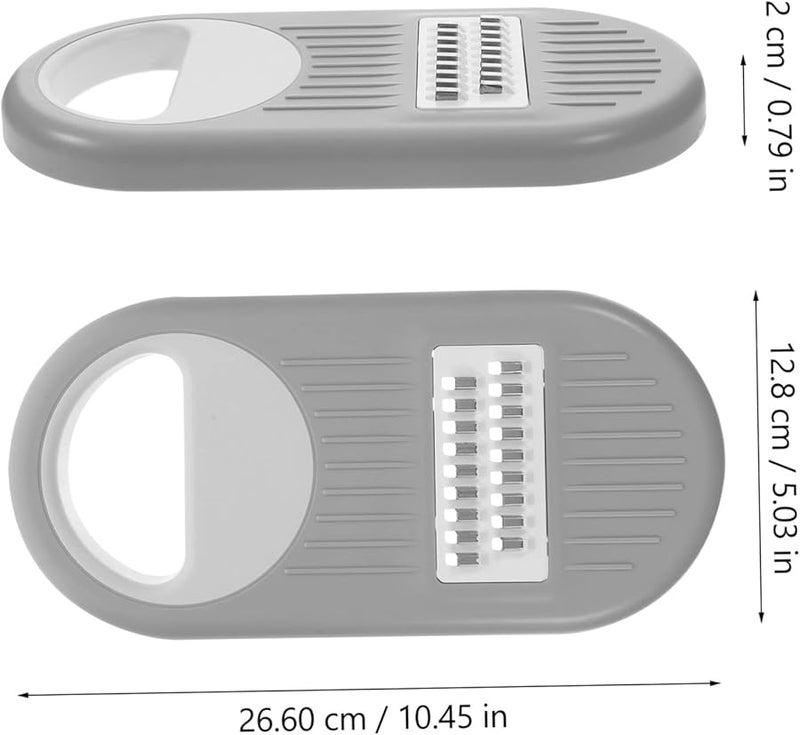 قطاعة بطاطس متعددة الوظائف مبشرة خضروات للتقطيع والتقطيع والهرس لون عشوائي - Image 3