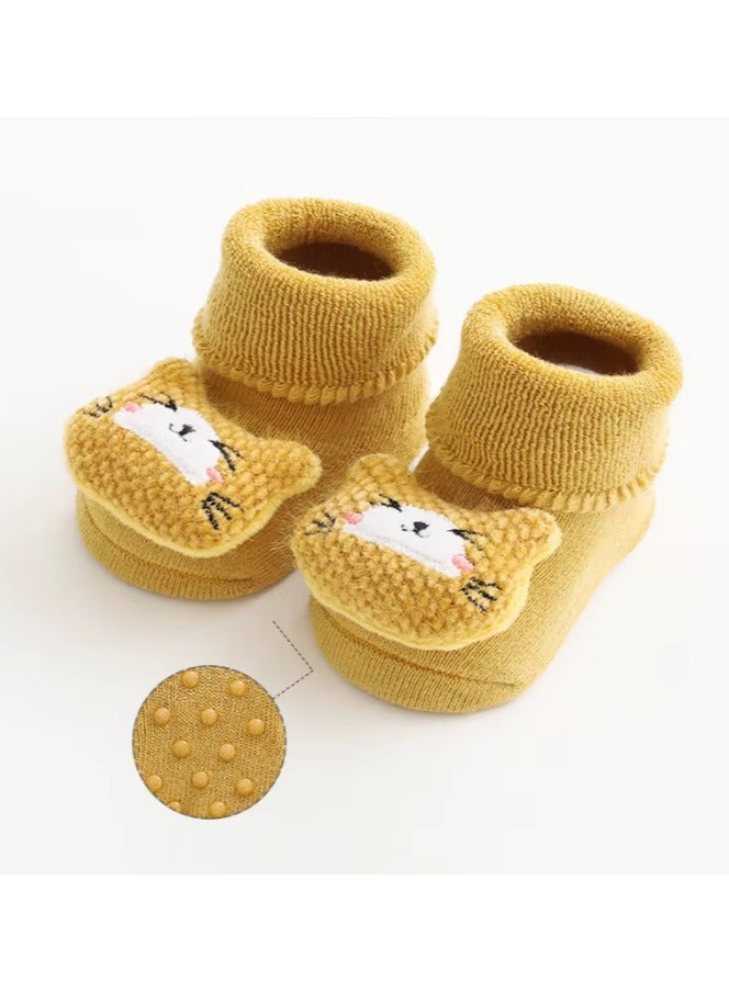 DOOKOO Soft, Non-Slip Baby Socks with Adorable Animal Designs - Image 1
