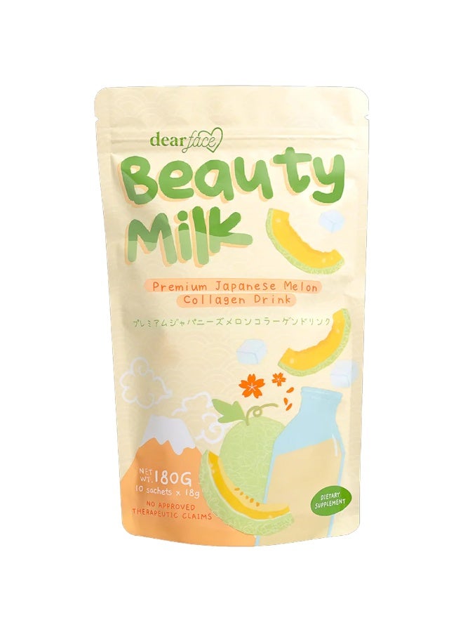 Dear Face Beauty Milk Premium Japanese Melon Collagen Drink