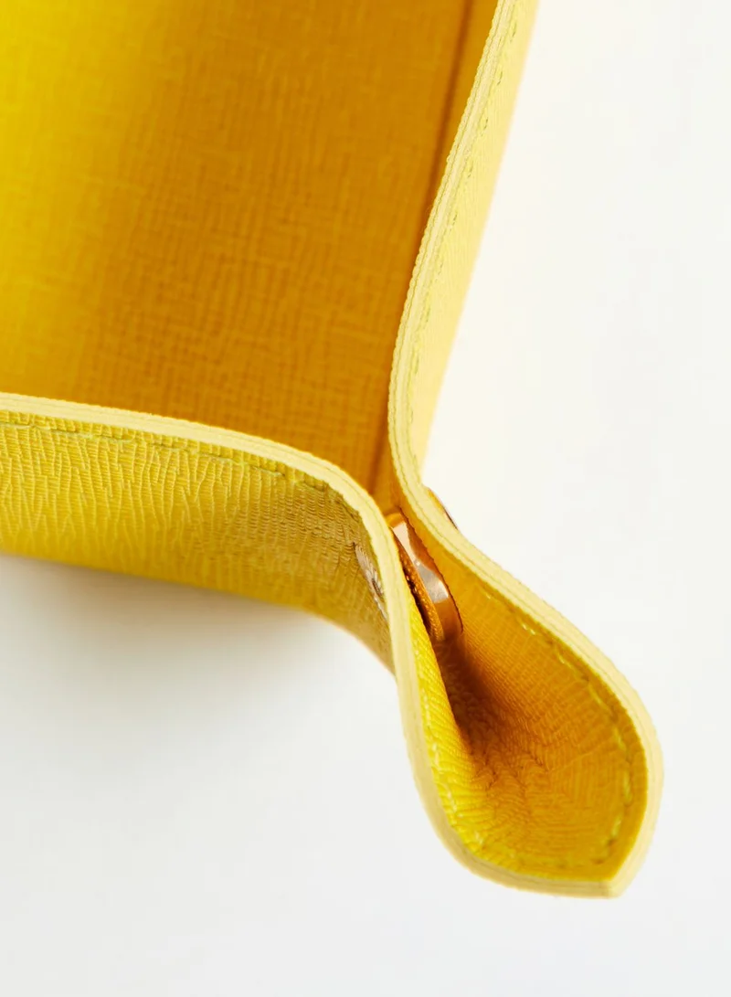 Silsal Hubb Leather Catchall Tray With Gift Box