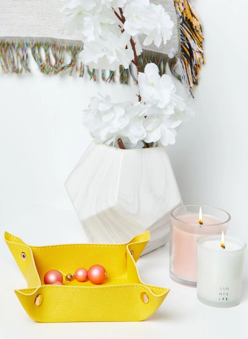 Silsal Hubb Leather Catchall Tray With Gift Box