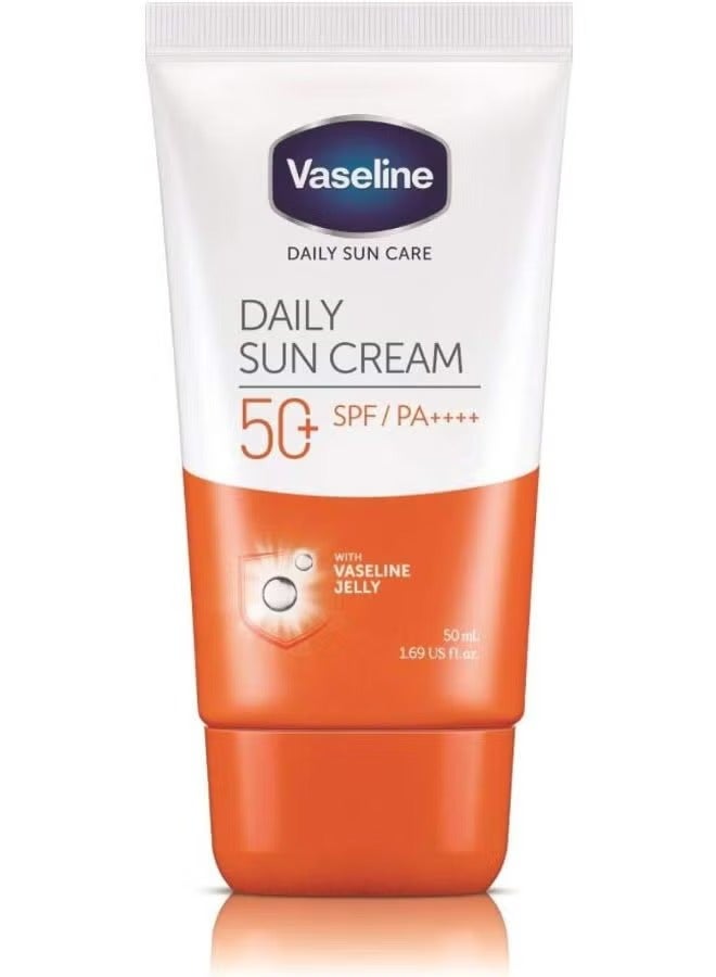 Vaseline Daily Sun Cream With SPF 50 White 50ml - Image 2
