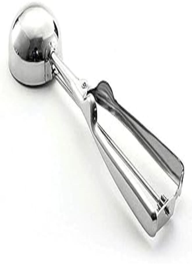 Generic talierov Solid Stainless Steel Ice Cream Scoop, Ice Cream Spoon,Dipper for Fruits, Water Melon Scoop -M 