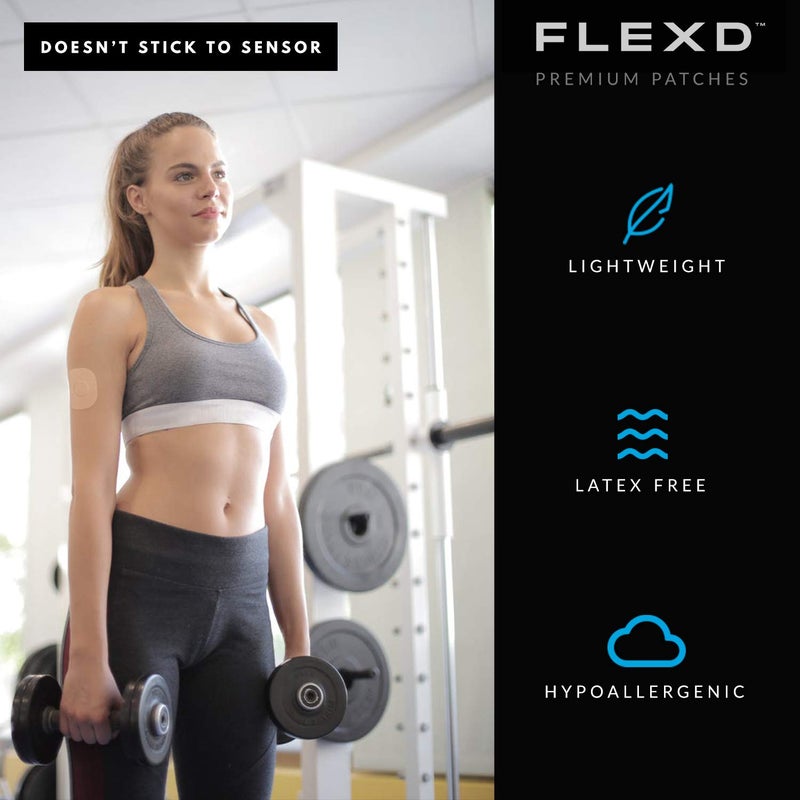 Flexd - Freestyle Adhesive Patches (30 Pcs) - Libre Adhesive Patch Covers for CGM - Tan - Image 4