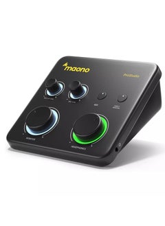 PS22 Lite USB Audio Interface for PC: Interface with XLR Input 24-bit/192kHz Routing Software LOOPBACK ASIO Driver for Recording Music, Home-Studio, Guitar, Podcast, Streaming, DAW