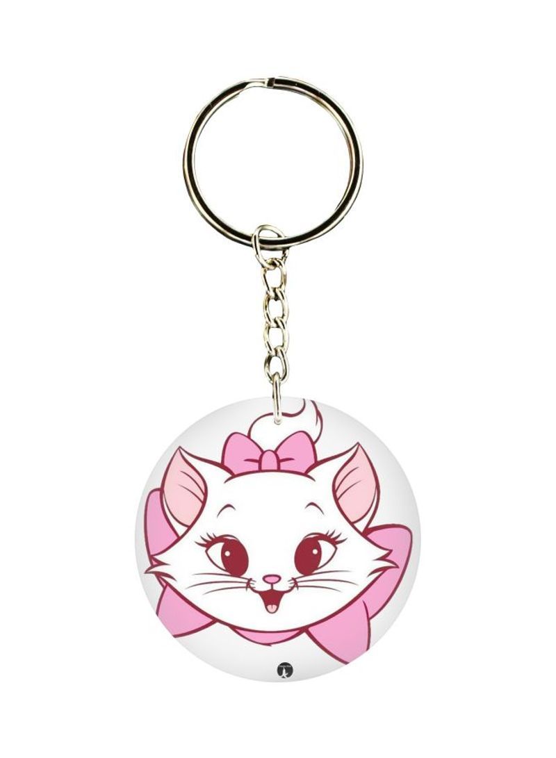 RKN Cat Printed Keychain