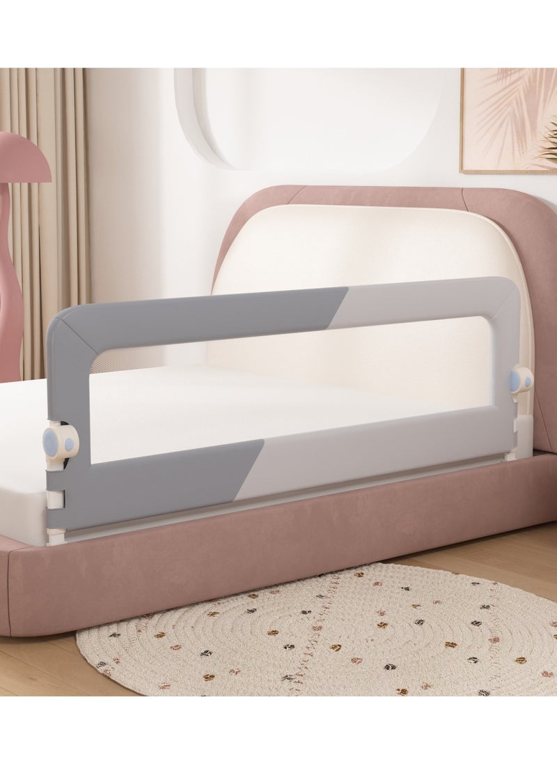 Bed Rail Guard for Toddler, Baby Crib Bed Side Rails, Toddler Bed Rail Guard Bumper, Child Bedrail Safety Bed Fence Protector Rail for Kids, Kids Bed Guard Rail for Full, Queen Size Bed (2*1.8M) - pzsku/Z59A1F329060D7D110C82Z/45/_/1732800051/8a44f49a-13f5-4c61-a25a-63b357d1af8f