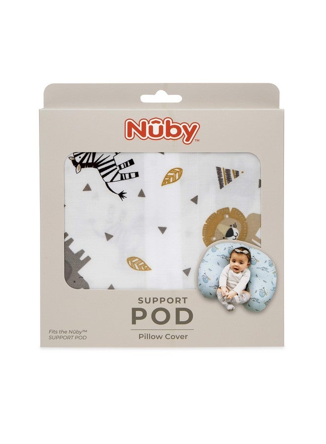 Nuby Support Pod -Pillow Cover by Dr. Talbot's, Jungle Print - Image 1
