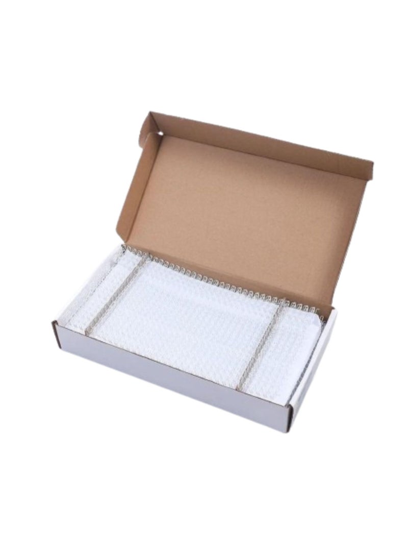 Terabyte - RING BINDING WIRE 2:1 22MM(7/8") 23 LOOPS WHITE - Image 1