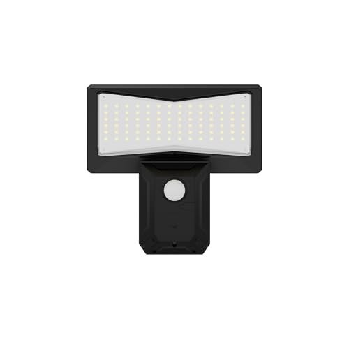 Dylect® Eco Solar Wall Light Outdoor Home, Solar Home Décor Light for Garden, Terrace, Patio, Upto 10Hr Runtime with Wireless Remote | IP64 Waterproof (Cool White) - Image 1