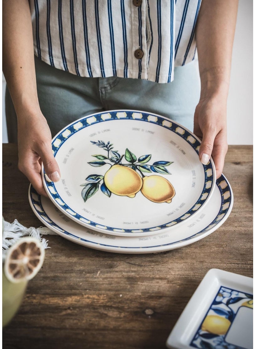 THE MIA Odore Di Limone Serving Plate 30 cm ODL0006  - Image 5