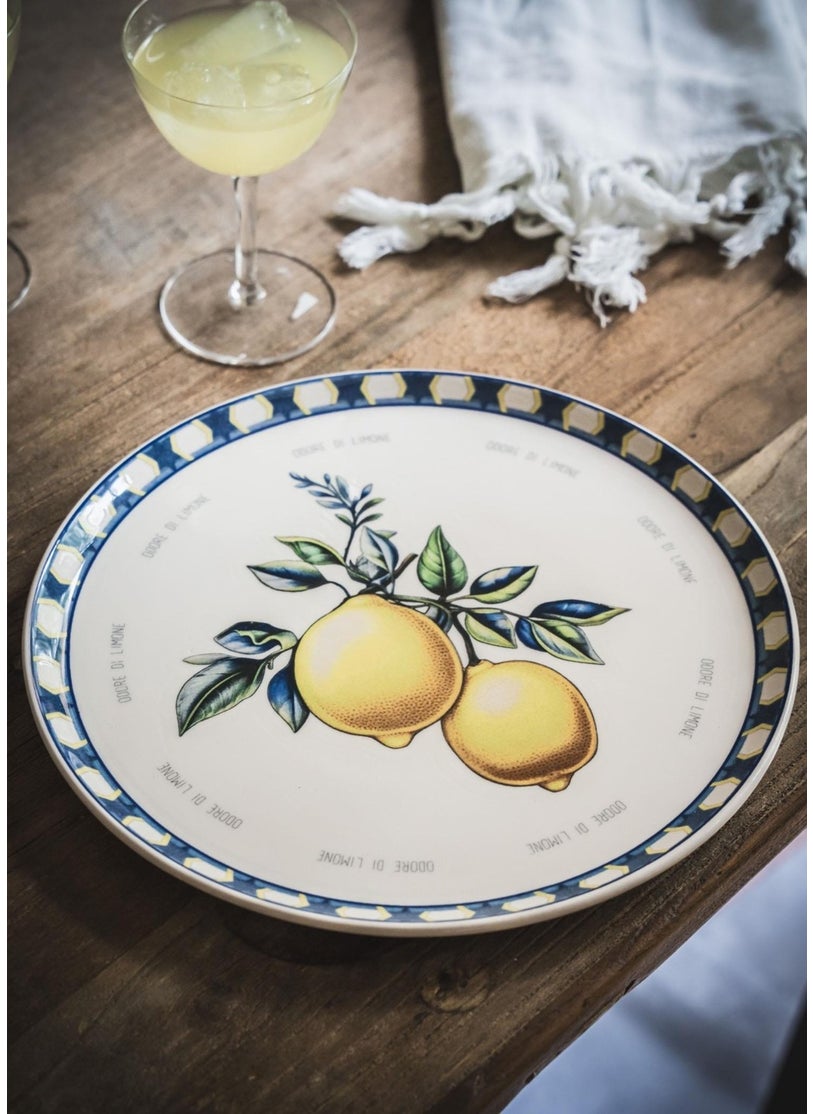 THE MIA Odore Di Limone Serving Plate 30 cm ODL0006  - Image 3