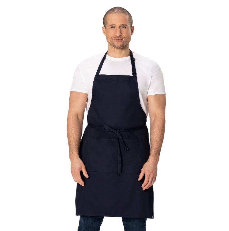 Chef Works Unisex Butcher Apron, Navy, One Size - Image 1