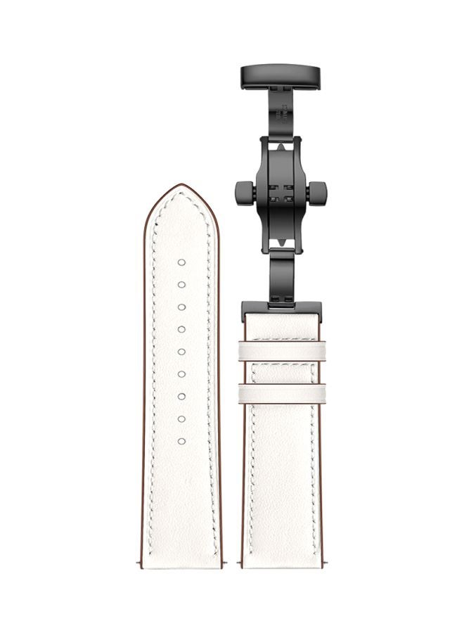 Perfii Replacement Band For Samsung Galaxy Watch 3 45mm White - Image 1