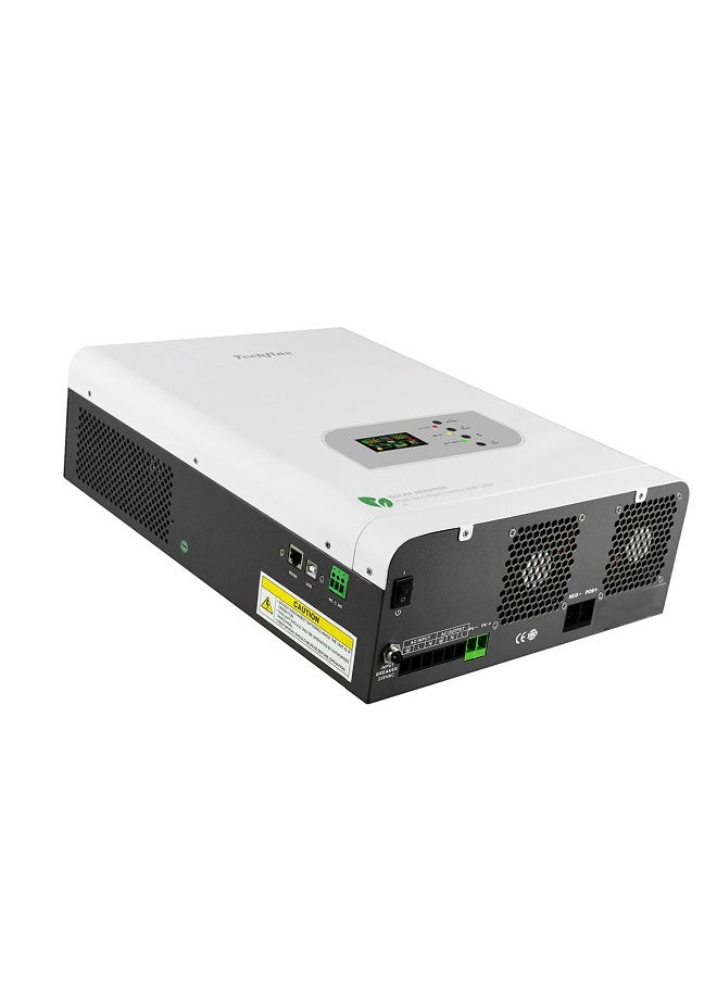 Power inverter that works with solar cells to operate home appliances in the event of a power outage or in case of solar power 5000VA – 4000W