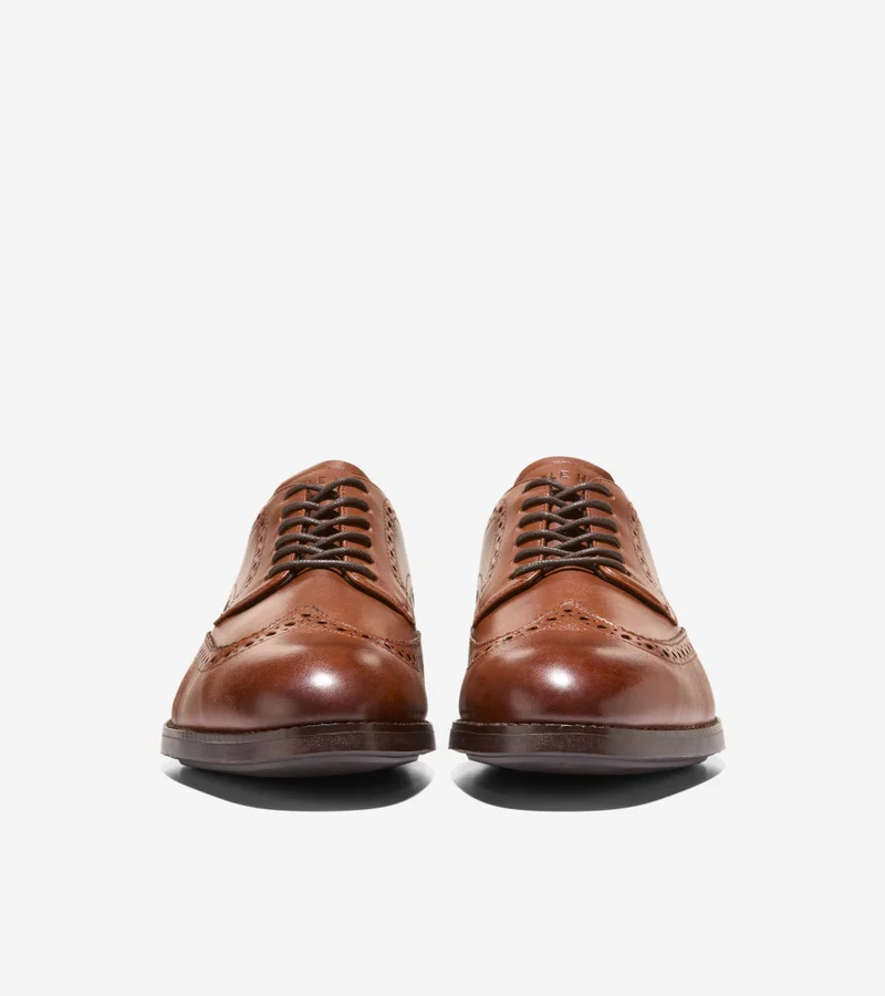 Cole Haan  Men's Harmon Grand Wingtip Oxfords for Men | Best Price UAE