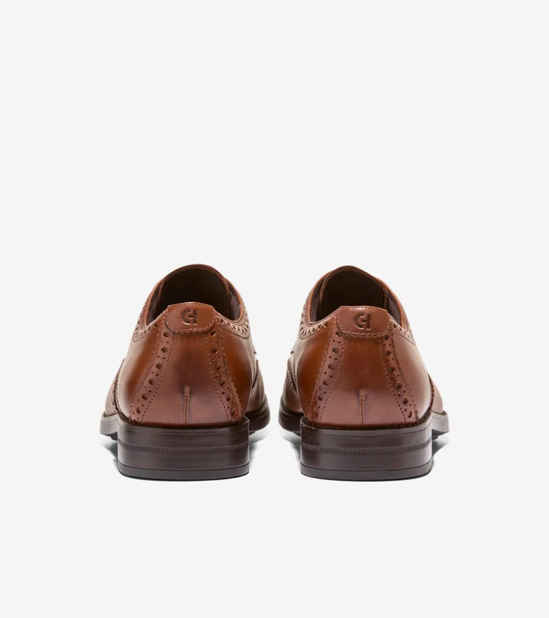 Cole Haan  Men's Harmon Grand Wingtip Oxfords for Men | Best Price UAE