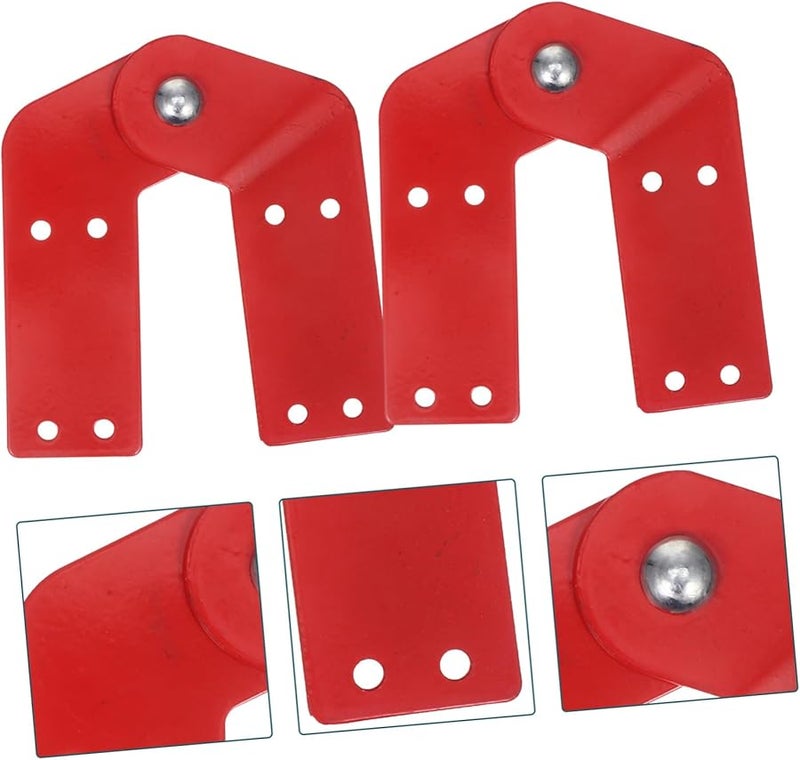 Galvanized Steel Telescopic Ladder Hinges 2Pcs For Single Double Ladders 5 70X4 52X0 59In - Image 3