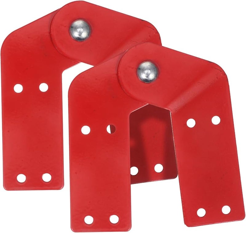 Galvanized Steel Telescopic Ladder Hinges 2Pcs For Single Double Ladders 5 70X4 52X0 59In - Image 1