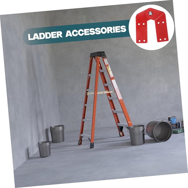 Galvanized Steel Telescopic Ladder Hinges 2Pcs For Single Double Ladders 5 70X4 52X0 59In - Image 4
