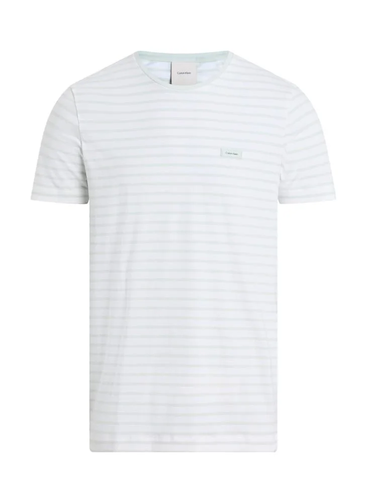 CALVIN KLEIN Stretch Slim Stripe T-Shirt