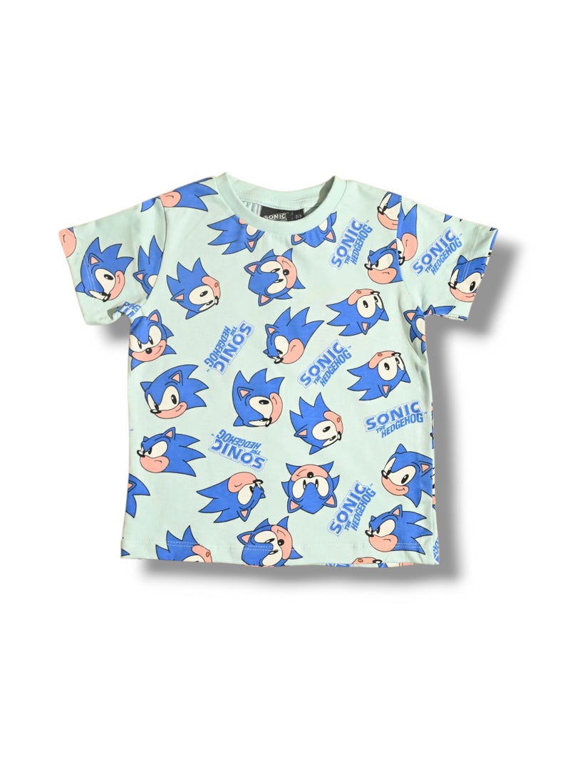 SONIC - SONIC - BOYS T-SHIRT & SHORT SET - Image 1