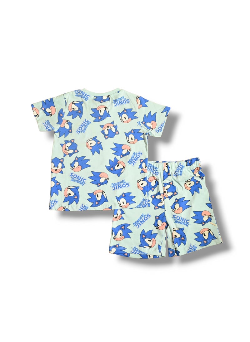 SONIC - SONIC - BOYS T-SHIRT & SHORT SET - Image 1