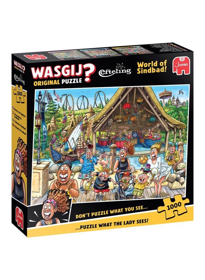 Original Efteling The World of Sindbad Jigsaw Puzzle 1000 Pieces