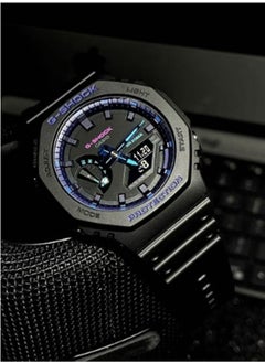 G-SHOCK Men's Analog-Digital Watch Black Resin Band Watch GA-2100VB-1ADR  - Image 2